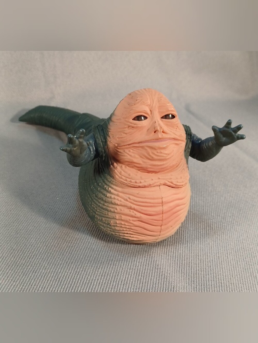 Kenner 1997 Jabba The Hutt 10" Star Wars Figure With Swivel Head And Tail